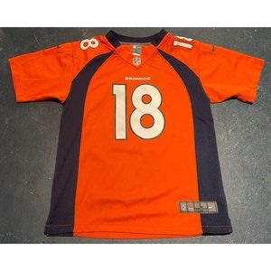 NFL Nike On Field Denver Broncos Peyton Manning #18 Jersey Youth Size Large 1416
